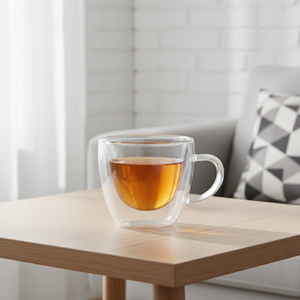 Gobelet en verre borosilicate à double paroi multi-usages de haute qualité 3306344-0.13 130 ml pour un usage quotidien - Product Image 3