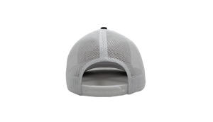 Gorra de camionero de malla gris con parches tejidos y logotipo ajustable, fabricada en fábrica de Vietnam, moda joven y enérgica para adultos - Product Image 6