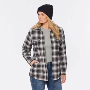 Chaqueta de franela a cuadros para hombre a la moda: elegante chaqueta de camisa a cuadros para otoño e invierno, ropa de abrigo abotonada cálida e informal - Product Image 2