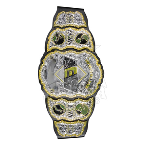 เข็มขัดหนังมวยปล้ำสำหรับมืออาชีพน้ำหนักเบาออกแบบได้เองสำหรับงานหนัก - Product Image 2