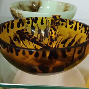 Elegantes Tazones Festivos de Resina Epoxi para Eid, Ramadán, Navidad, Uso en Mesa de Lujo - Product Image 1