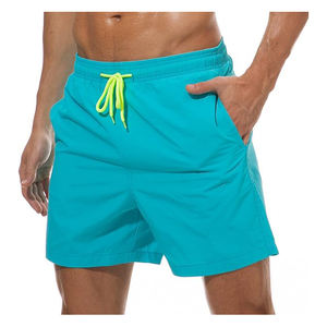 Pantalones cortos de playa para hombre con forro de malla de secado rápido y bolsillos con 240 GSM Pantalones cortos de playa para hombre de alta calidad - Product Image 5