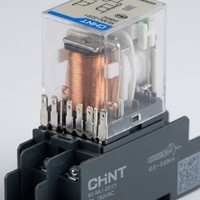 Relais intermédiaire Chint AC 220V DC 12V/24V Électromagnétique Petit modèle JZX-22f(d) 2Z Contacts en alliage d'argent 8/11/14 broches