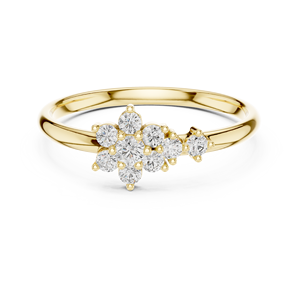 Krush jewels 14K Anillo de diamantes de alta calidad para compromiso de boda - Product Image 5