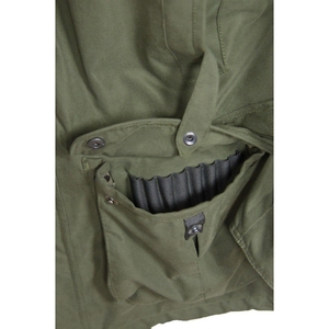 Chaqueta de caza para hombre, tela de concha, invierno, exterior, 100%, lona, cremallera y botones, cierre, bolsillos delanteros, forro interior de poliéster - Product Image 6
