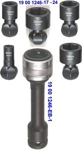 1/2 "9 PCs OEM ODM Potente enchufe universal de impacto intercambiable - Product Image 3