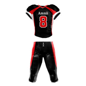 Uniforme de Fútbol Americano Transpirable de Diseño Superior para Unisex, Nueva Llegada, Impresión Digital, Logotipo Frontal, Conjuntos sin Mangas - Product Image 2