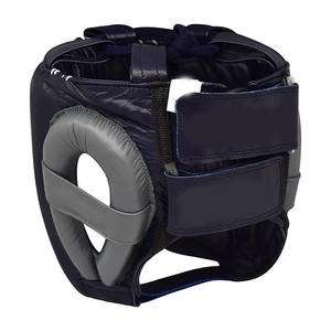 100% Premium <b>Synthetic</b> <b>Leather</b> Made Boxing Head Guards Most Demanding Best Selling Kick Boxing <b>Leather</b> Head Guard Unisex - Product Image 3