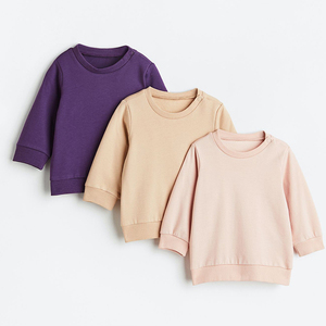Wholesale High Quality <b>Sweatshirts</b> Custom Logo Blank Cotton Polyester Heavy Weight Crewneck <b>Sweatshirt</b> for Kids - Product Image 5