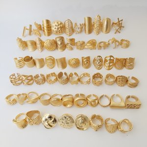 Raw Brass <b>Ring</b>, Brass Band <b>Ring</b>, Adjustable <b>Ring</b>, <b>Ring</b> <b>Blank</b>, <b>Ring</b> Base, Raw Brass Hoop, Loop Connector, Raw Brass Findings, - Product Image 2