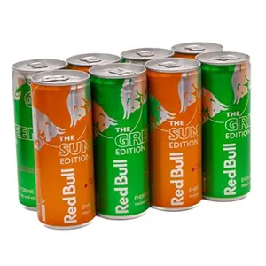 Commercio all'ingrosso Red Bull 250 ml Energy Drink migliore fornitura Redbull edizione verde per la vendita