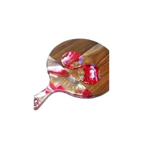 Eco-Stylish Premium Wood Cutting Board High Quality Vibrant Enamel Art Printed Chopping Block for Kitchen Use - Product Image 4