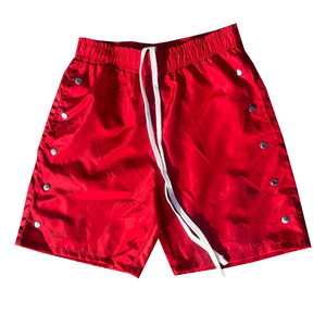 Pantalones cortos Cargo con botones plateados, pantalones cortos vaqueros personalizados, pantalones cortos de talla grande para verano, ropa de calle, pantalones cortos Cargo de algodón de cintura media - Product Image 4