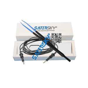 Câble de forceps monopolaire réutilisable connecteur 8/4mm vers prise IEC équipement de connecteur de câble monopolaire unipolaire laparoscopique - Product Image 2