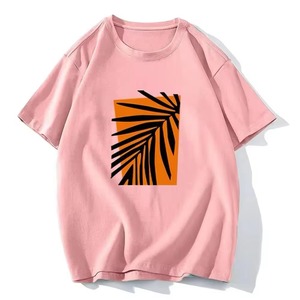 Camiseta con estampado de logotipo personalizado de verano de alta calidad para mujer, ropa informal, camisetas transpirables - Product Image 4