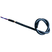 Câble XLR DMX 512 SREXACT à paire torsadée, gaine PVC, impédance 120 Ohm, blindage spiralé, conducteur en cuivre nu, audio 6,5 mm extérieur