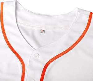 2025 haute qualité léger confortable maillot de Baseball personnalisé prix raisonnable uniforme pour adultes - Product Image 4