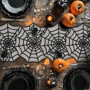 Christmas Decorative and Leaves Design Beaded <b>Runner</b> Placemat <b>Dining</b> <b>Table</b> Fancy Mat Handmade Decorative <b>Runners</b> for Wedding - Product Image 1