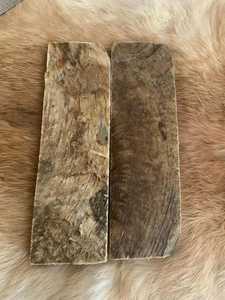 Cuchillo de acero inoxidable personalizable con escalas de cuerno de búfalo de agua Aplicación de cuero industrial OEM Artesanía natural - Product Image 2