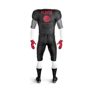 Uniformes de football américain de haute qualité, respirants, compression, grande taille, manches courtes, imprimés, logo personnalisé, 100% - Product Image 6