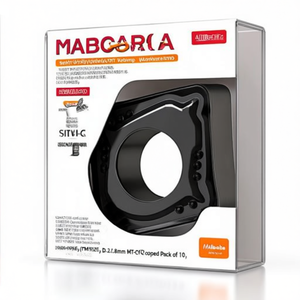 Inserto de Torneado de Alta Calidad ISO CCMT 060208E-FMT9325 D.2.8mm MT-CVD con Recubrimiento, Paquete de 10 - Product Image 2