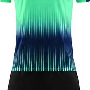 Nuevo estilo OEM uniforme de fútbol personalizado al por mayor en Stock marca Club nombre logotipo uniforme de fútbol - Product Image 5