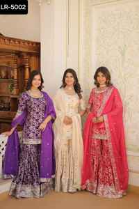 Vente en gros des plus belles robes de mariée pakistanaises Salwar Kameez magnifiques designs de robes de mariée dernier modèle indien pakistanais - Product Image 5