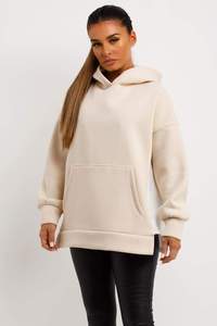 Sudadera con capucha de talla grande y longitud completa para mujer, Sudadera con capucha transpirable y antiarrugas para mujer, Sudadera con capucha para gimnasio y entrenamiento - Product Image 5