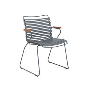 Chaise de salle à manger moderne et durable avec cadre en aluminium, style minimaliste du milieu du siècle, pour restaurant, café, hôtel et usage domestique - Product Image 4