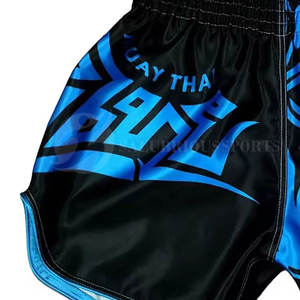 Dernière conception de Martial Arta Wear MMA Shorts Stretch 100% Polyester Taille personnalisable quantité minimale de commande bas Logo personnalisé de haute qualité Service OEM - Product Image 4