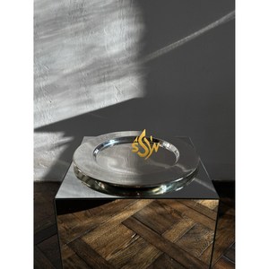 Plateau de service Dernière conception Hôtel et cuisine Forme ronde Plateau de service alimentaire Superbe qualité Taille personnalisée à bon prix en vente - Product Image 2