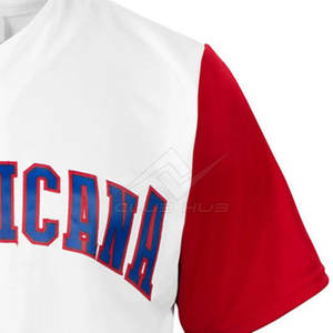 2025 Diseño que posee el logotipo Uniforme de béisbol Equipo personalizado Uniforme de béisbol teñido liso - Product Image 5
