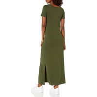 Bandes col montant tendance femmes revers col carrière gaine robe bureau vêtements de travail bureau à dîner événement réception cérémonie