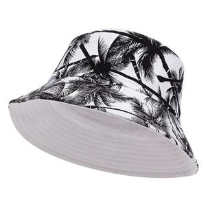 Cocotier motif seau chapeau loisirs personnels seau chapeau hommes femmes voyage protection solaire chapeau de soleil - Product Image 6