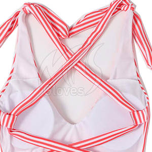 Traje de baño de mujer hecho a medida para tamaño adulto Venta directa de fábrica Traje de baño de color sólido - Product Image 6