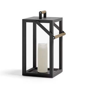 Lanterne en métal tendance pour bougie chauffe-plat, idéale pour la décoration intérieure et extérieure, sur table, au sol ou dans le jardin. - Product Image 4