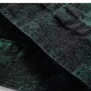 แจ็คเก็ตยีนส์บุผ้านวมกันลมทรงสลิมฟิตสำหรับผู้ชายขายดีประจำฤดูหนาว ผลิตตามแบบ OEM คุณภาพสูง ผ้าฝ้าย 100% ด้านหน้าแบบซักได้ ปรับแต่งได้ - Product Image 5