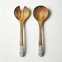 Cucharas de cocina de madera de lujo genéricas Juego de utensilios de cocina de madera Premium Cuchara hecha a mano Hecho EN LA India Ágata por glowin fashion - Product Image 4