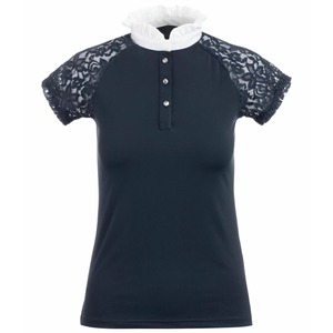 Chemises pour femmes de haute qualité, tricotées, à manches courtes, style équitation, vêtements d'été, vente en gros, confortables - Product Image 1