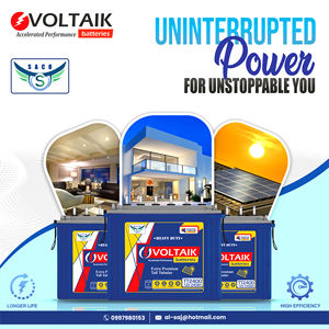 Sistema de Panel Solar Voltaik Blue de 200 Ah C10 con Batería, una Celda de Energía de Formato Alto con Capacidad de Respaldo de Alta Eficiencia para los Usuarios - Product Image 4