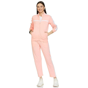 Latest Design High Quality 2-Piece Set Adult Women's <b>Tracksuit</b> <b>Winter</b> Track Suits Solid Pattern Ladies' <b>Tracksuits</b> - Product Image 3