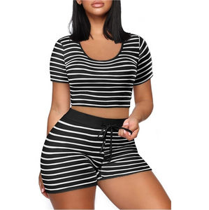 ชุดเสื้อออกกำลังกายแบบสองชิ้นเข้ารูปสำหรับผู้หญิงชุดเสื้อกราฟิกป้องกันไฟฟ้าสถิตย์แบบ100% ใหม่2025ฤดูใบไม้ร่วง - Product Image 4