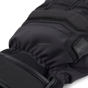 High Quality Real Goat Leather <b>Gloves</b> Memory Foam <b>Knuckles</b> Reinforced Inserts for Daily Use Cycling Featuring Palm Grip Panel - Product Image 6