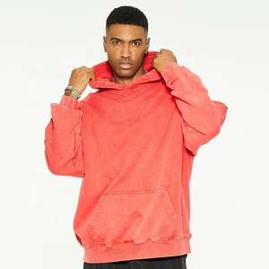 Sudadera con Capucha Extra Grande para Hombre, Personalizada, 100% Algodón Lavado, Estilo Casual, Gruesa, con Capucha - Product Image 6