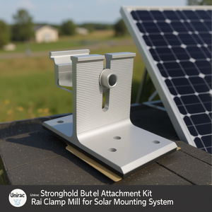 Kit de Fijación de Butilo Unirac Stronghold con Abrazadera de Riel para Sistema de Montaje Solar - Product Image 3