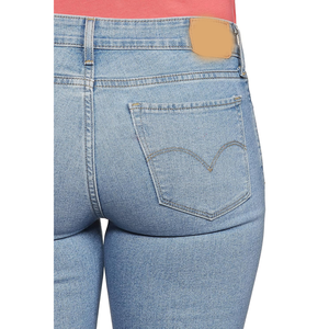 กางเกงยีนส์ซักทรงสลิมฟิตสำหรับผู้หญิงกางเกงเดนิมเอวกลางดีไซน์ตามสั่งสำหรับฤดูร้อน2024 - Product Image 5