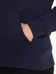 Nuevo estilo hombres 100% algodón grueso polar calidad de lujo diseñador en blanco ropa de calle impresión personalizada Logo pulóver Sudadera con capucha/sudadera - Product Image 3