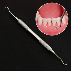 Raspador Dental de Acero Alemán para Limpieza Dental, Herramienta de Limpieza Dental con Acabado Arenado, Raspador Dental de SurgiRight - Product Image 2