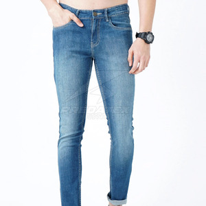 Venta en línea al por mayor cómodo de calidad superior de los hombres pantalones vaqueros ligeros pantalones vaqueros para los hombres - Product Image 1