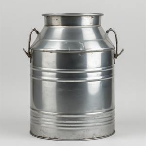 กระป๋องนมกัลวาไนซ์สไตล์วินเทจแบบพรีเมี่ยมที่มีรูปทรงหรูหราเหมาะสำหรับห้องครัวในฟาร์มแบบชนบทและสวนกลางแจ้ง - Product Image 3